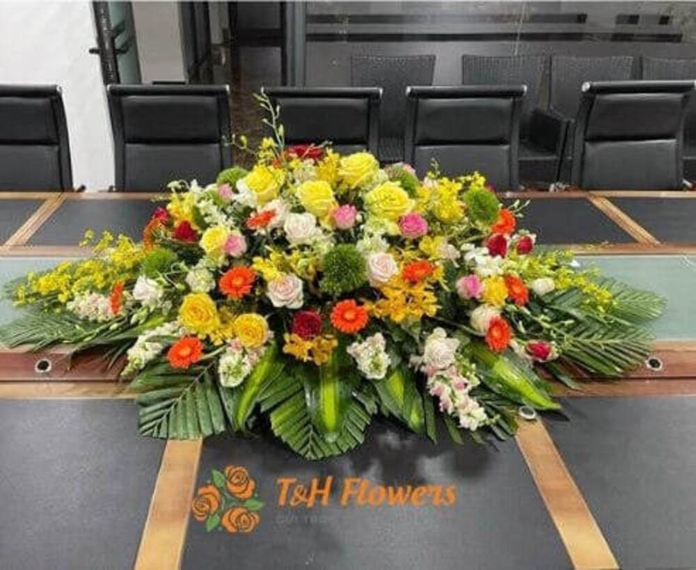 100+ Mẫu hoa hội nghị đẹp mắt, sang trọng nhất hiện nay