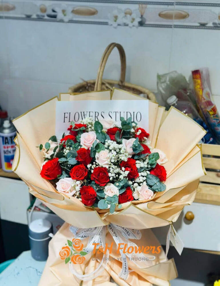 100+ Mẫu bó hoa đẹp phổ biến nhất hiện nay, giao hàng nhanh