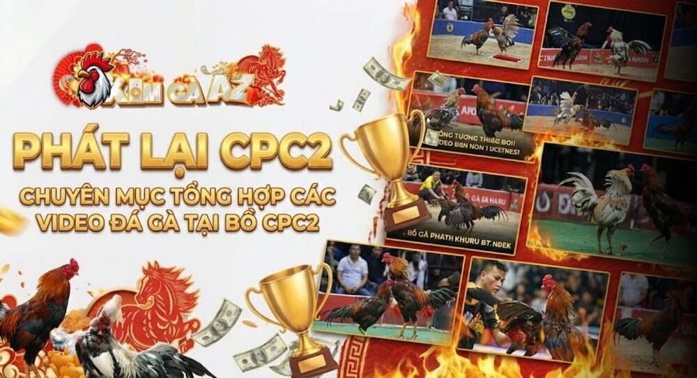Phát Lại CPC2 – Xem Lại Các Trận Đá Gà Tại Bồ Gà CPC2 Trên Xóm Gà AZ