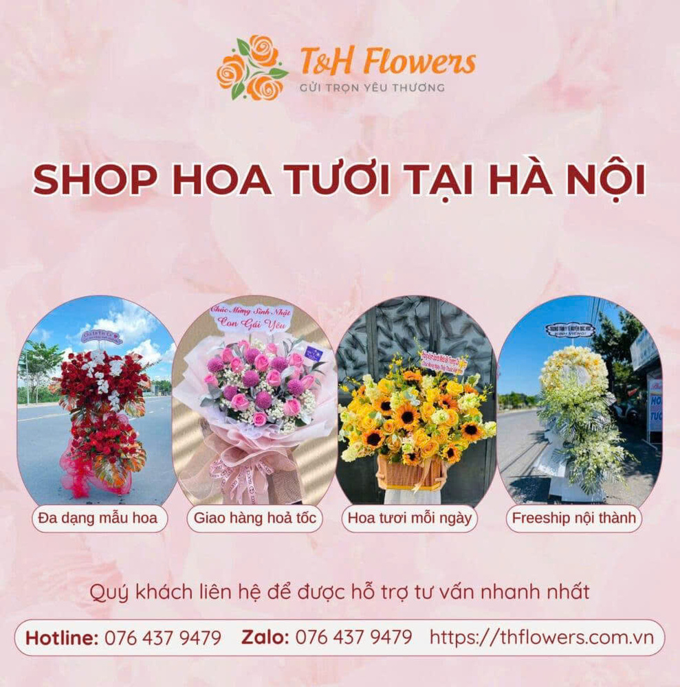 Shop Hoa Tươi Tại Hà Nội