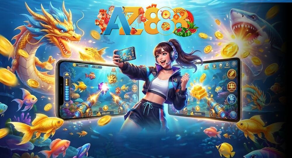 Bắn Cá AZ888 – Sân Chơi Với Chủ Đề Đa Dạng, Đồ Họa Đẳng Cấp