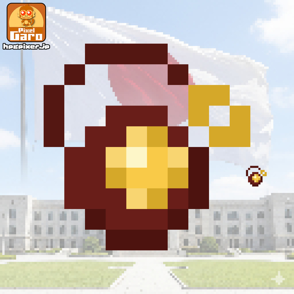 【ドット絵 無料配布】議員バッジ