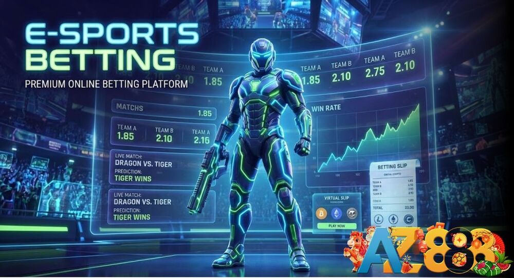 E-Sports AZ888 – Cá Cược Thể Thao Điện Tử Tỷ Lệ Tốt Nhất Hiện Nay