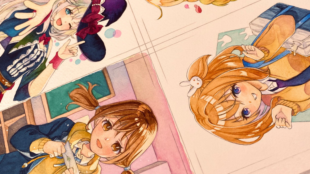 【創作日記】あとは塗るだけの時間