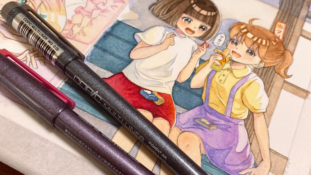 【創作日記】ヒストリー機能がないアナログ絵