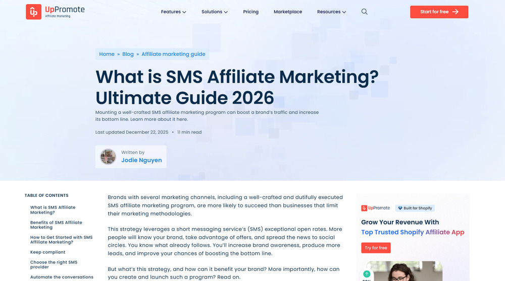 What is SMS Affiliate Marketing? Ultimate Guide 2026