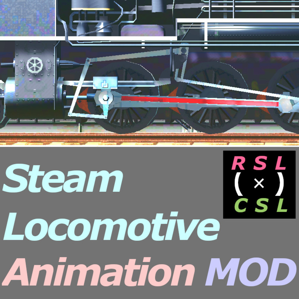 Html Steam Engine Train Animation Steam Locomotive Animation MOD (CSL) | RonSatoyan | OFUSE (オフセ)