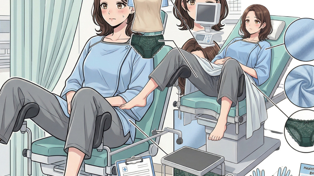 【オリジナル】音楽の先生の健康診断：子宮頸がん検診