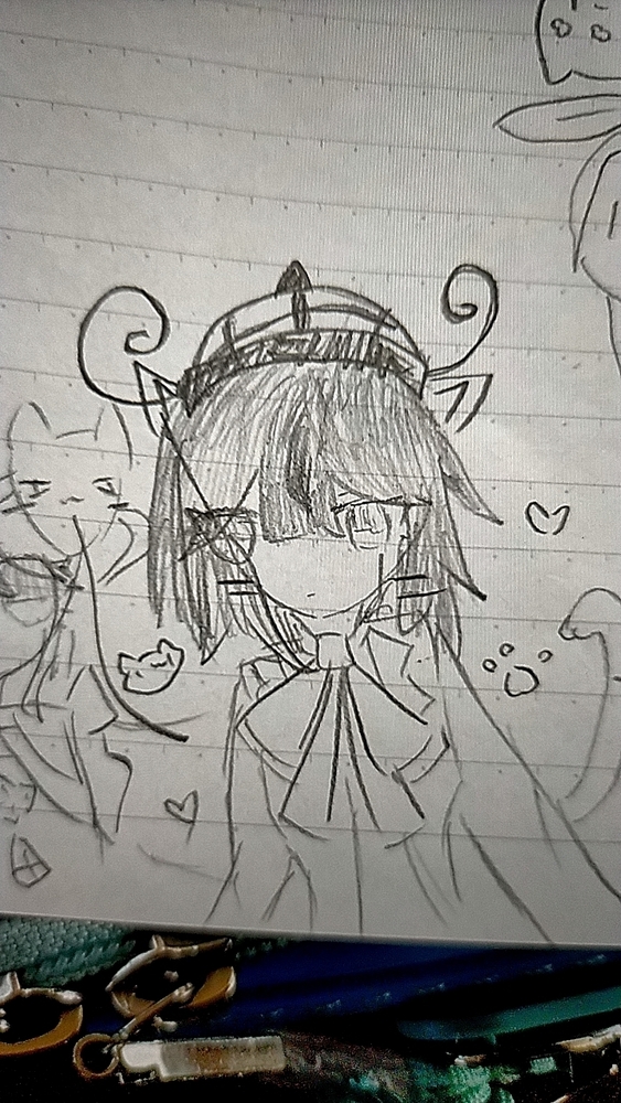 アナログお絵かきー（ムクちゃん）