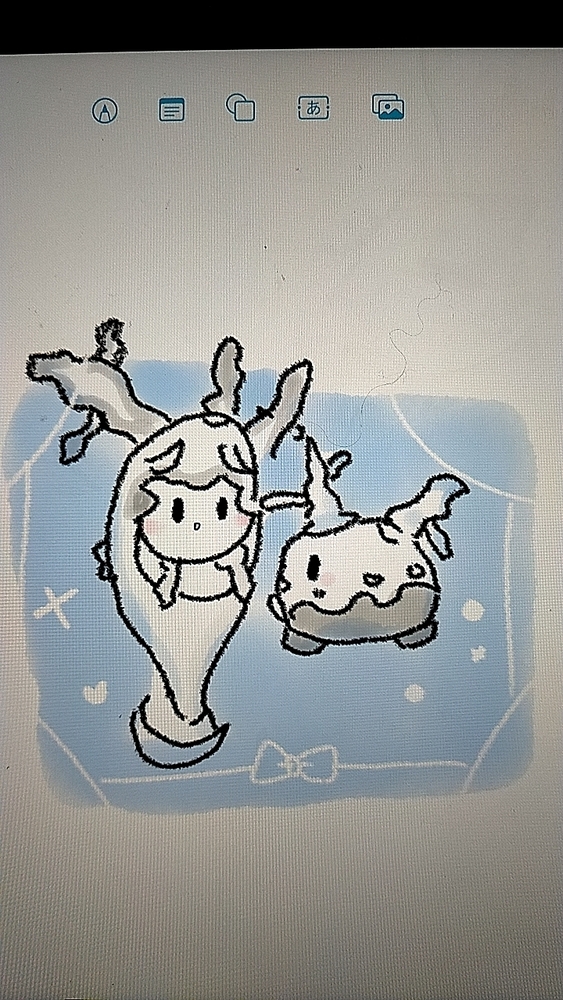 今日の絵ー！（2月16日）