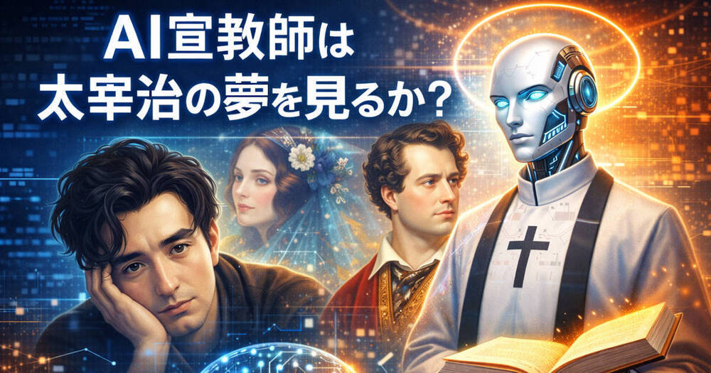 AI宣教師は太宰治の夢を見るか？