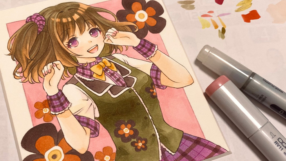 【創作日記】ここでコピックのターン！