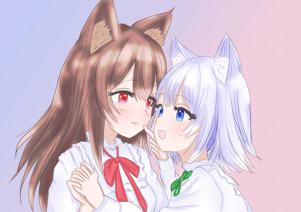 「二月の桜は、まだ」（猫の日）