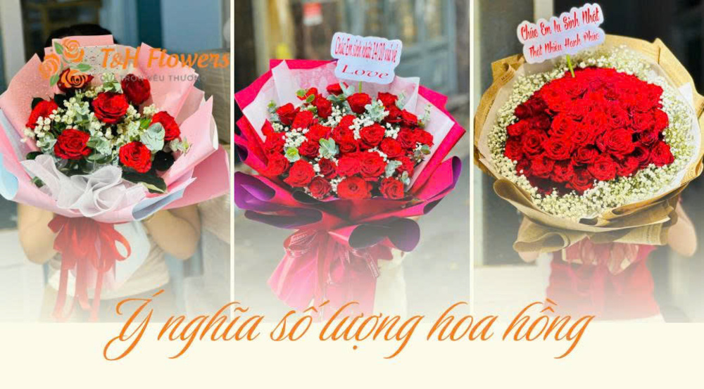 Giải mã ý nghĩa số lượng hoa hồng trong tình yêu