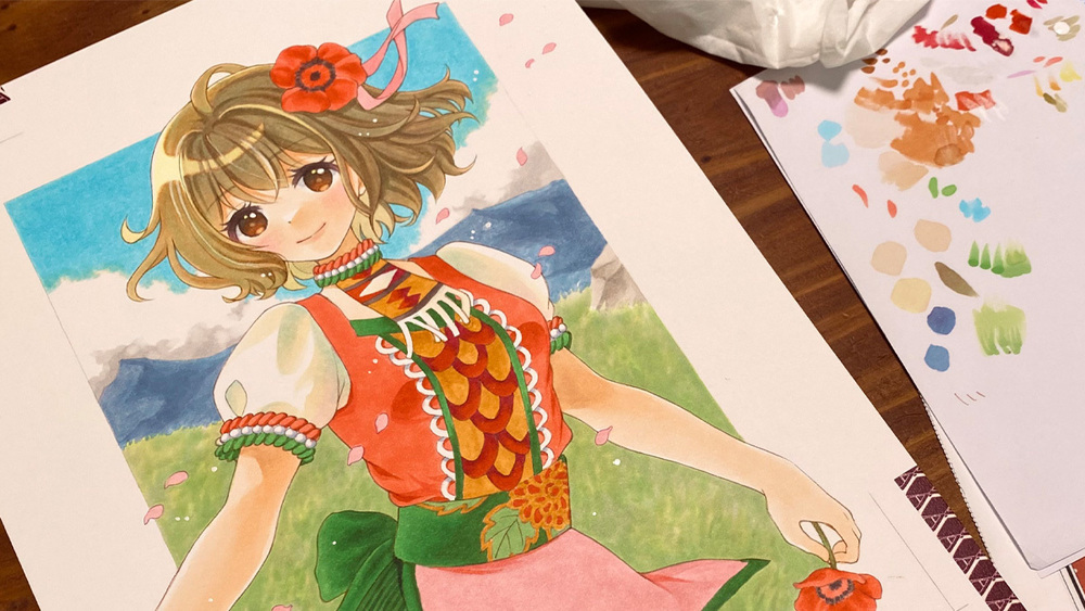 【創作日記】やばいくらいコピックが楽しい