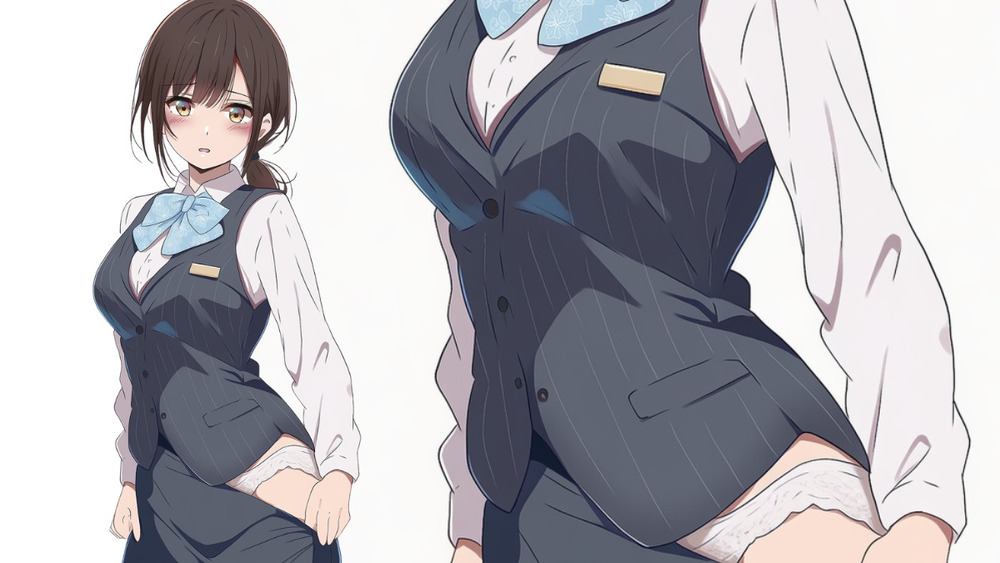 【オリジナル】銀行員のおねえさん