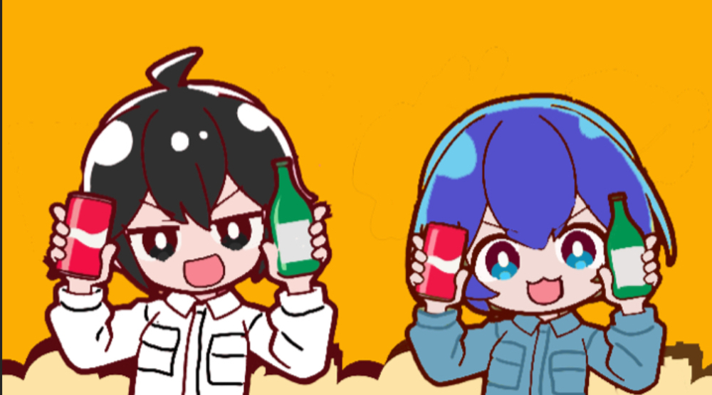 お絵描きお絵描きー