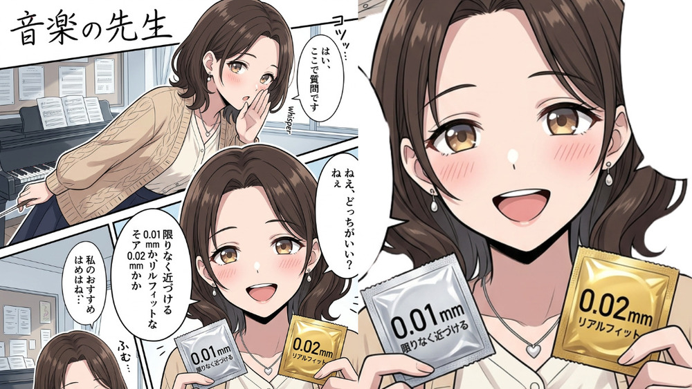 【オリジナル】音楽の先生　どっちがいい？