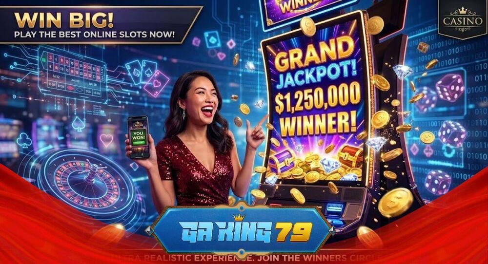 Nổ Hũ GAKING79 - Sân Chơi Slot Game Trả Thưởng Cực Khủng Năm 2026