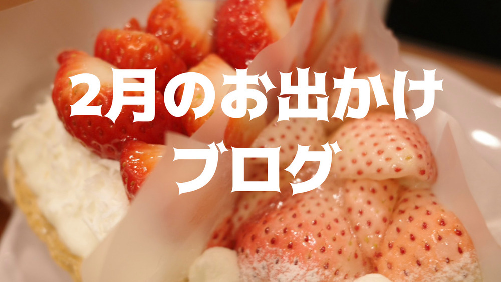 2月に遊んだお話し(実写あり)