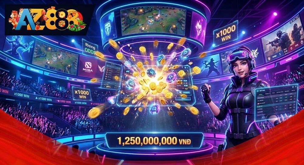 E-Sports AZ888 – Cá Cược Thể Thao Điện Tử Tỷ Lệ Tốt Nhất Hiện Nay