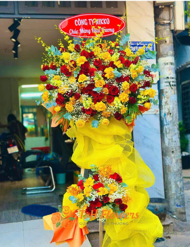 100+ Mẫu hoa khai trương 