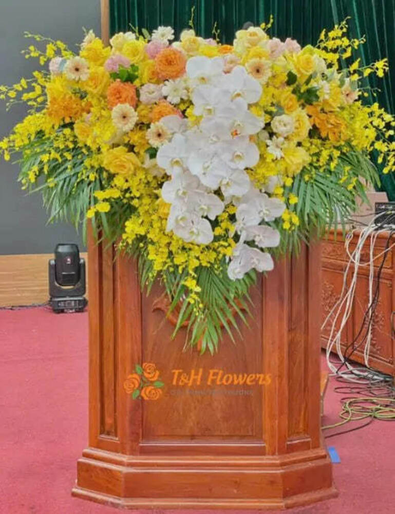 100+ Mẫu hoa hội nghị