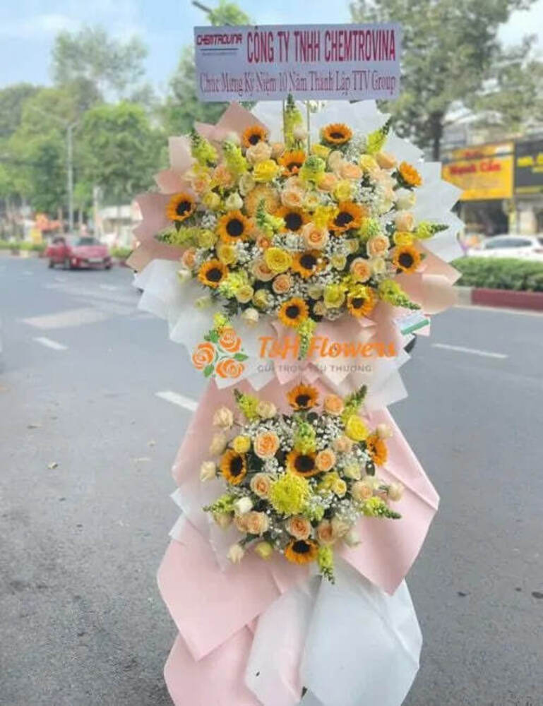 100+ mẫu hoa mừng thành lập công ty