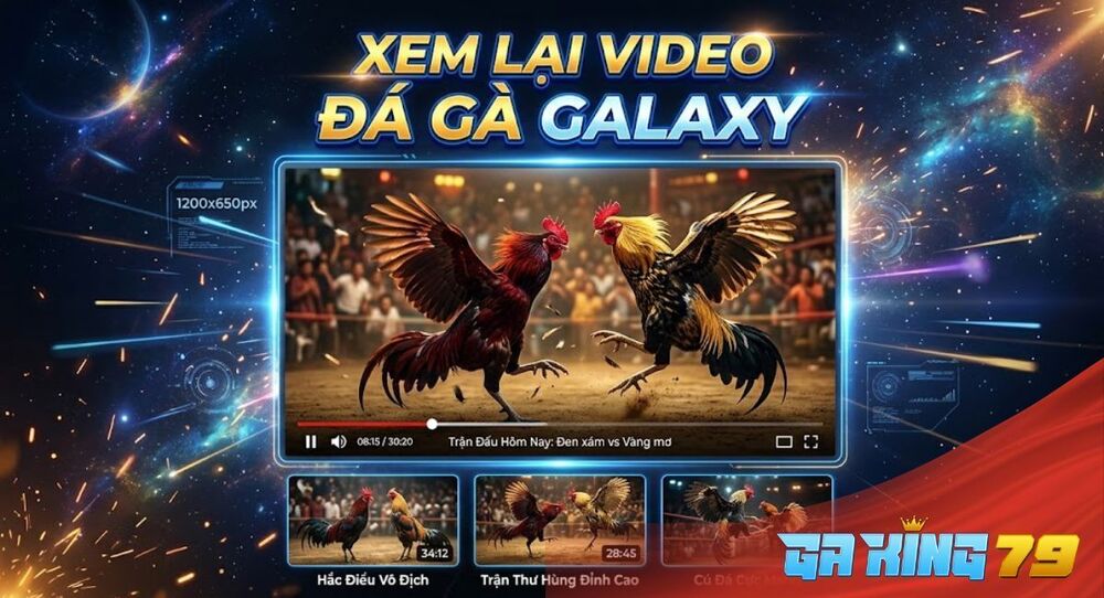 Video Đá Gà Galaxy – Tổng Hợp Các Trận Đấu Tại Bồ Gà Galaxy Long Bình Trên GAKING79