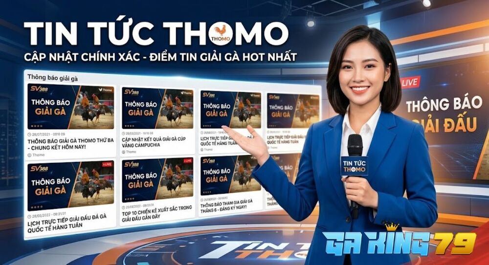 Tin Tức Thomo – Cập Nhật Thông Tin, Sự Kiện Mới Nhất Tại Các Bồ Gà Trên GAKING79