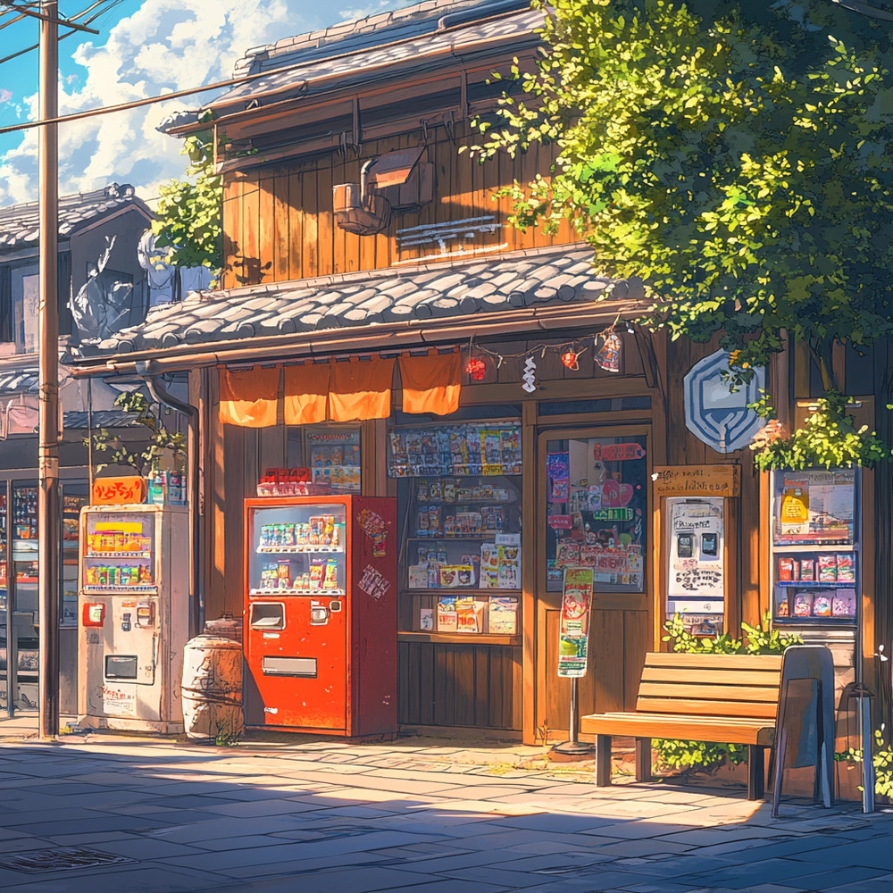 【作業用BGM】Lofi × 昭和｜駄菓子屋で過ごすやさしい時間BGM
