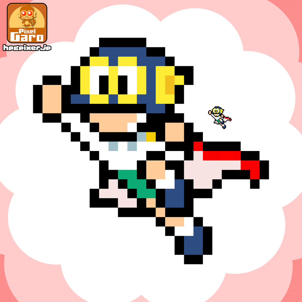 【ドット絵】パーマン1号