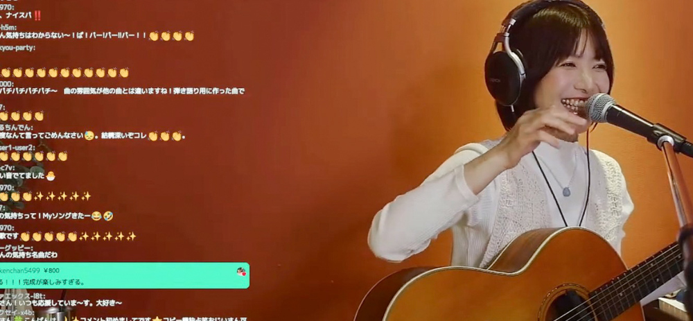 LIVE配信オリジナル3曲ギター弾き語り！