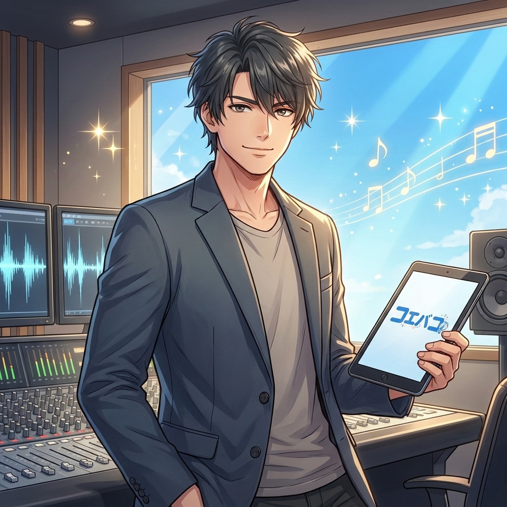 はじめまして、コエバコの伊織です