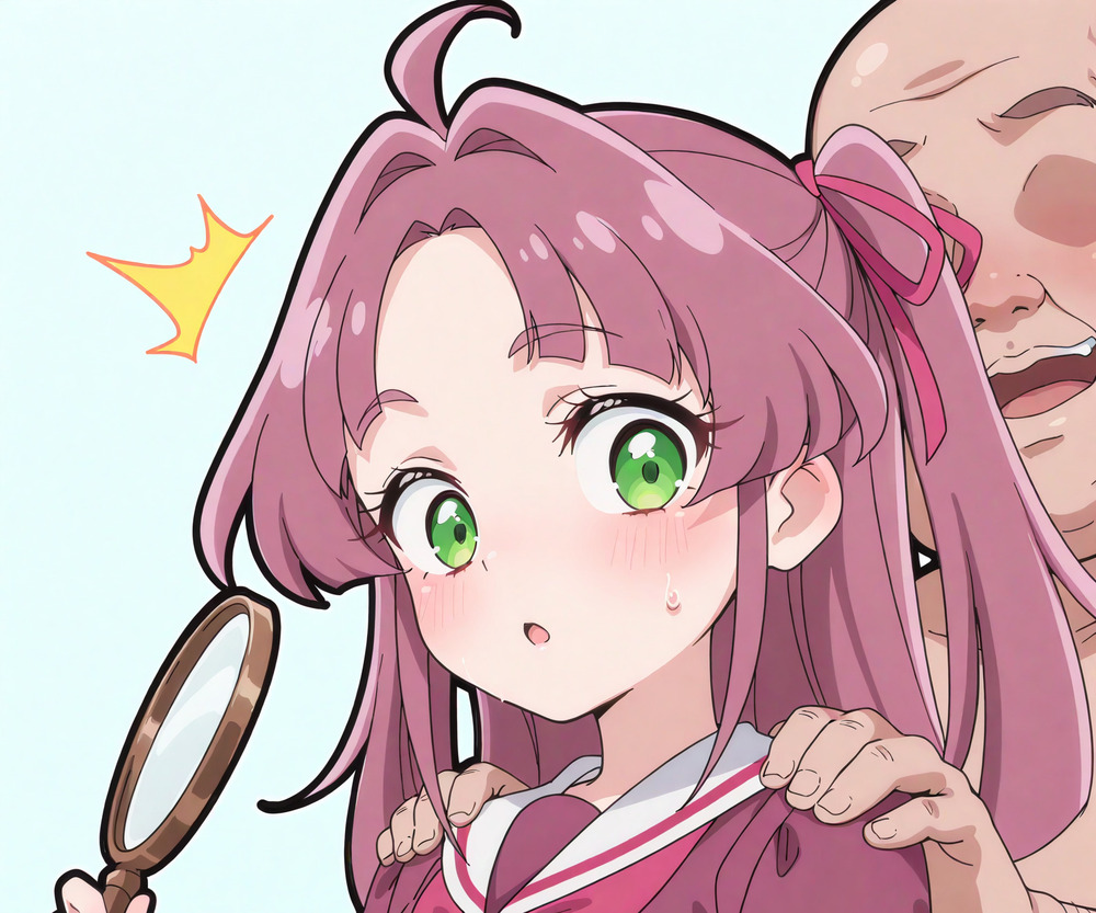 おじさんにキュアアルカナ・シャドウの弱点を教えて貰うみくるちゃん…🌟