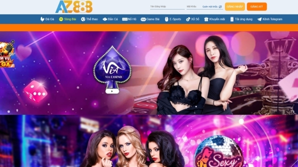 Casino AZ888 – Live Casino Được Kết Nối Từ Các Sòng Bạc Khắp Thế Giới