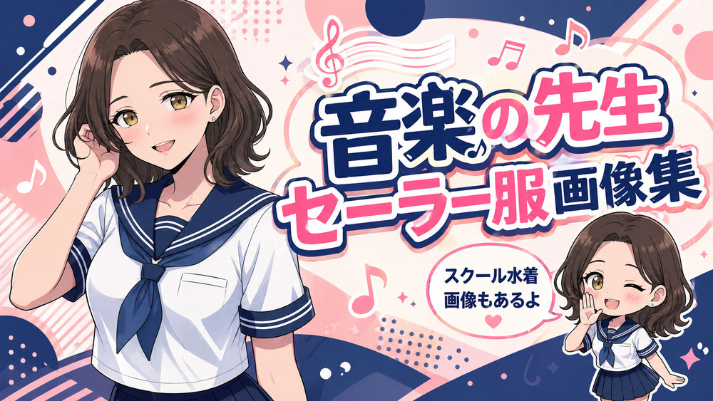 【音楽の先生】セーラー服特集 全14枚【限定公開】