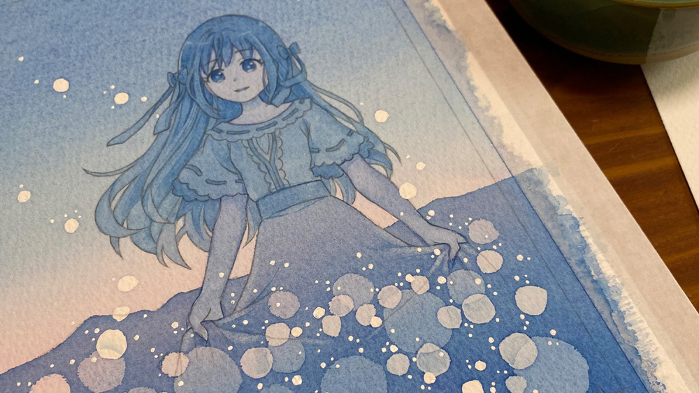 【創作日記】ベタ塗りはベタ塗りなりに