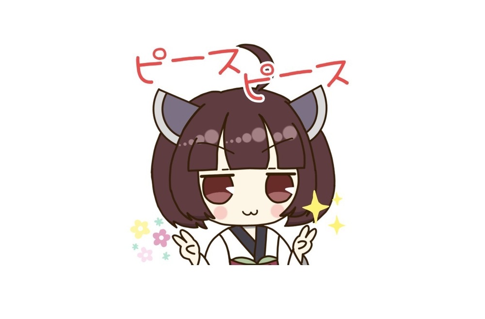 東北きりたんのデフォルメ2頭身LINEスタンプもうすぐ発売だよ！