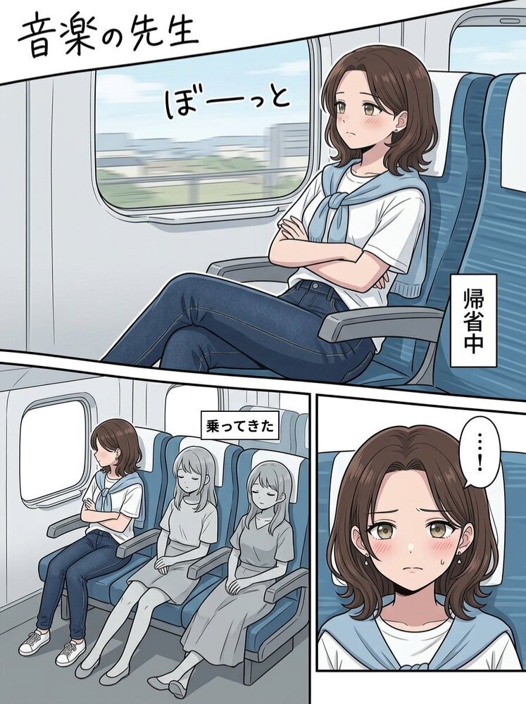 音楽の先生の帰省