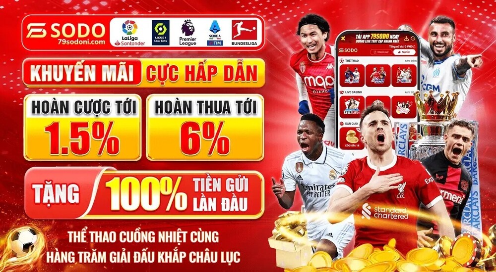 79SODO - Nhà cái cá cược hàng đầu Châu Á