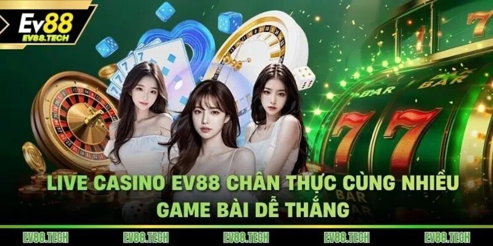 Trang chủ EV88 nền tảng mở ra thế giới giải trí trực tuyến đa dạng