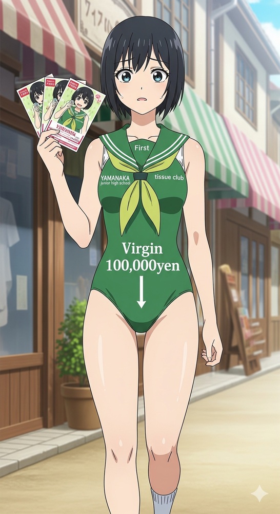 チラシ配り