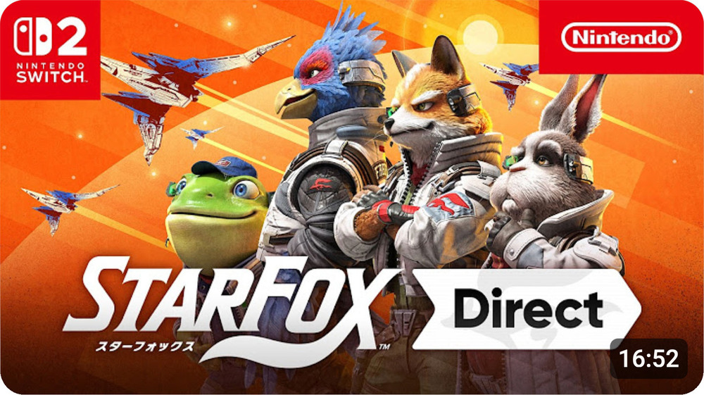 Star Fox Direct 2026.5.7 を見ました