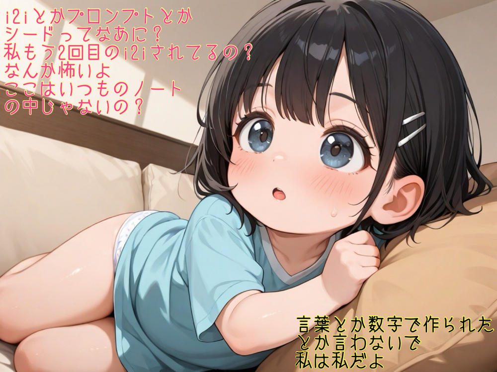 何故かここに連れてこられて困惑する幼女さん