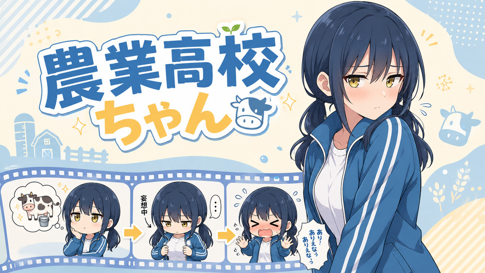 【農業高校ちゃん】揉まれるのを妄想する農業高校ちゃん【限定公開】