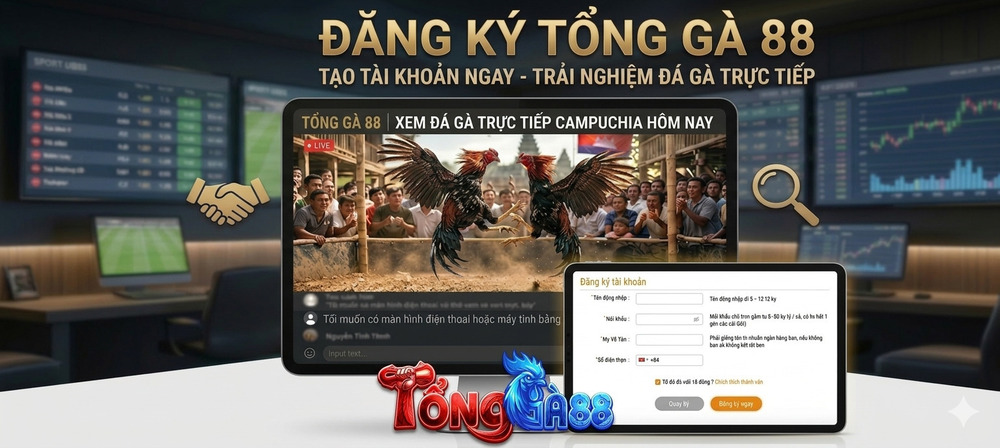 Đăng Ký TỔNG GÀ 88 Trên Mobile