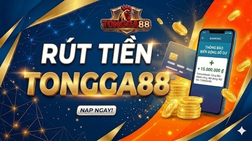 Rút Tiền TONGGA88 Trên Mobile
