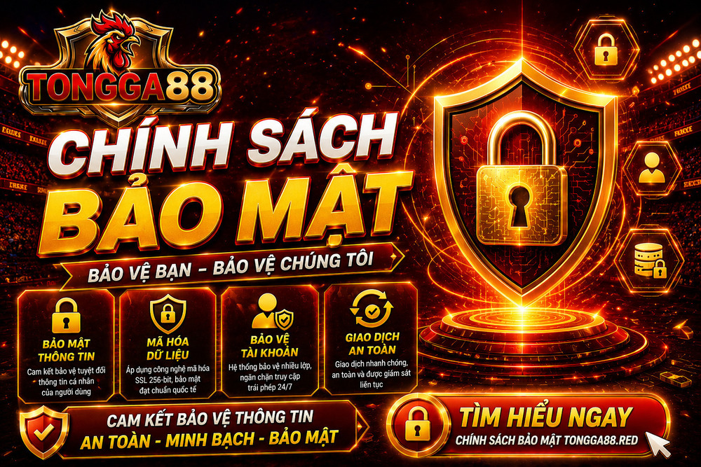 Chính Sách Bảo Mật - TONGGA88