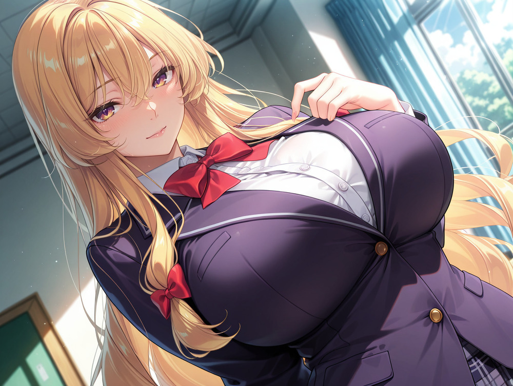 ブレザーゆかりんパイズリ＆SEX！